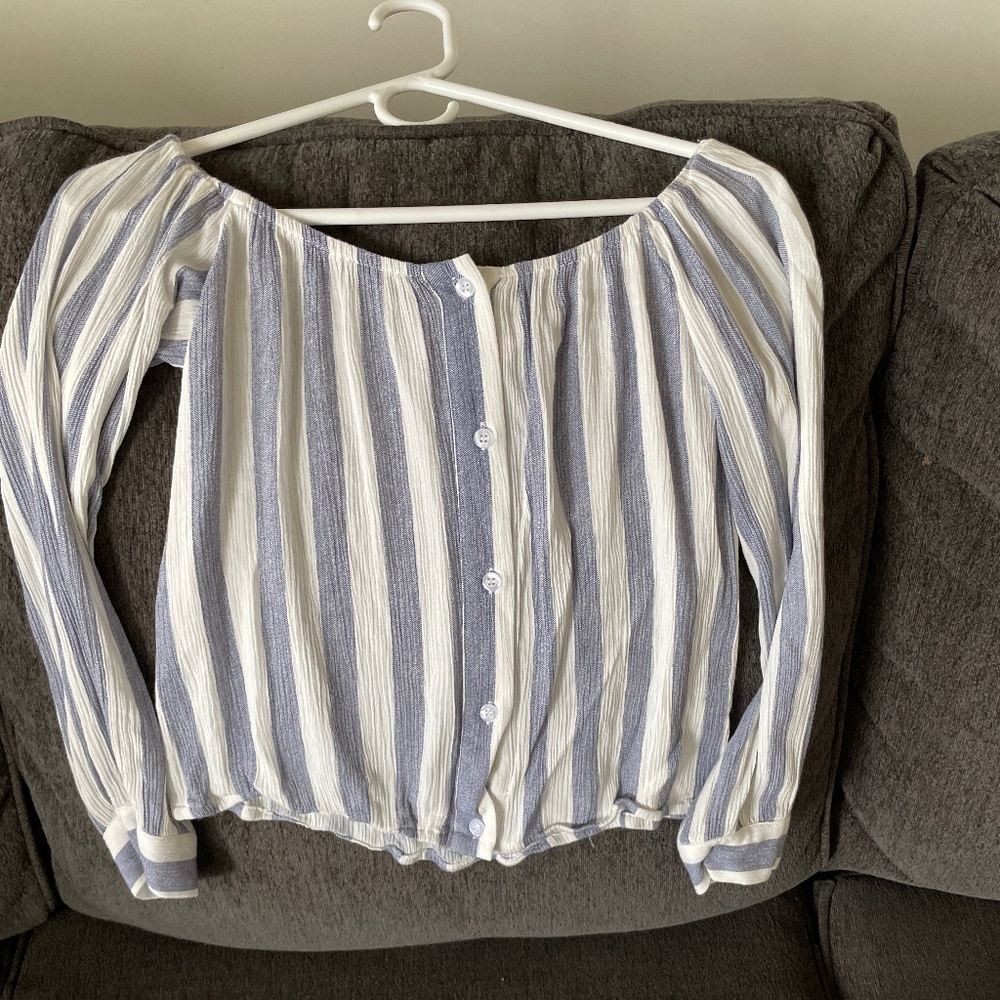 Off the shoulder blouse